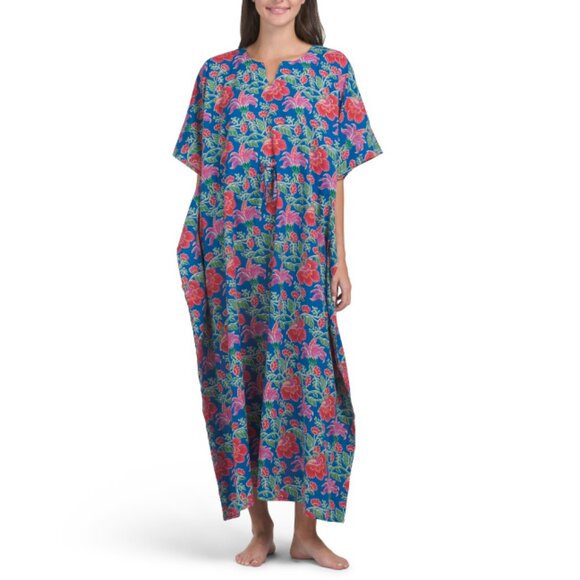 MAHOGANY Blue Clarence Caftan - Picture 1 of 2